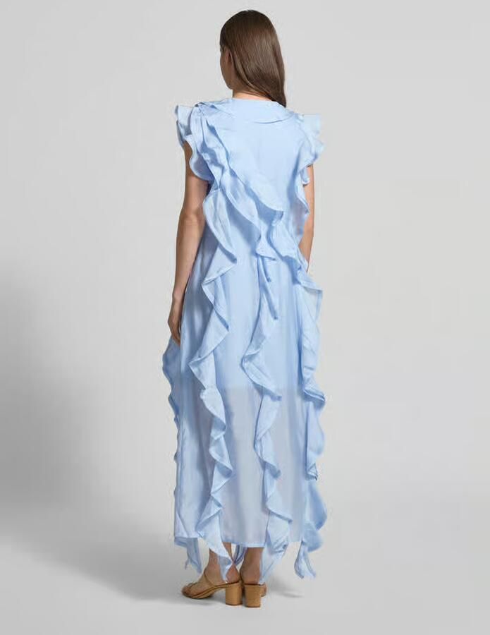 Cph Muse Midijurk van lyocellmix met ruches model 'MOLLY' - Foto 7
