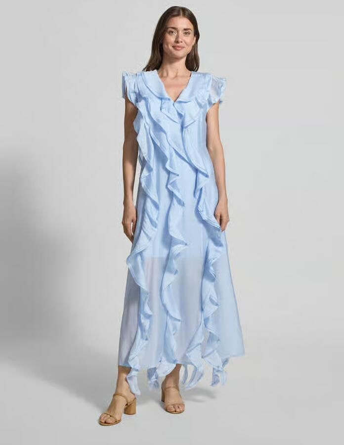 Cph Muse Midijurk van lyocellmix met ruches model 'MOLLY' - Foto 6