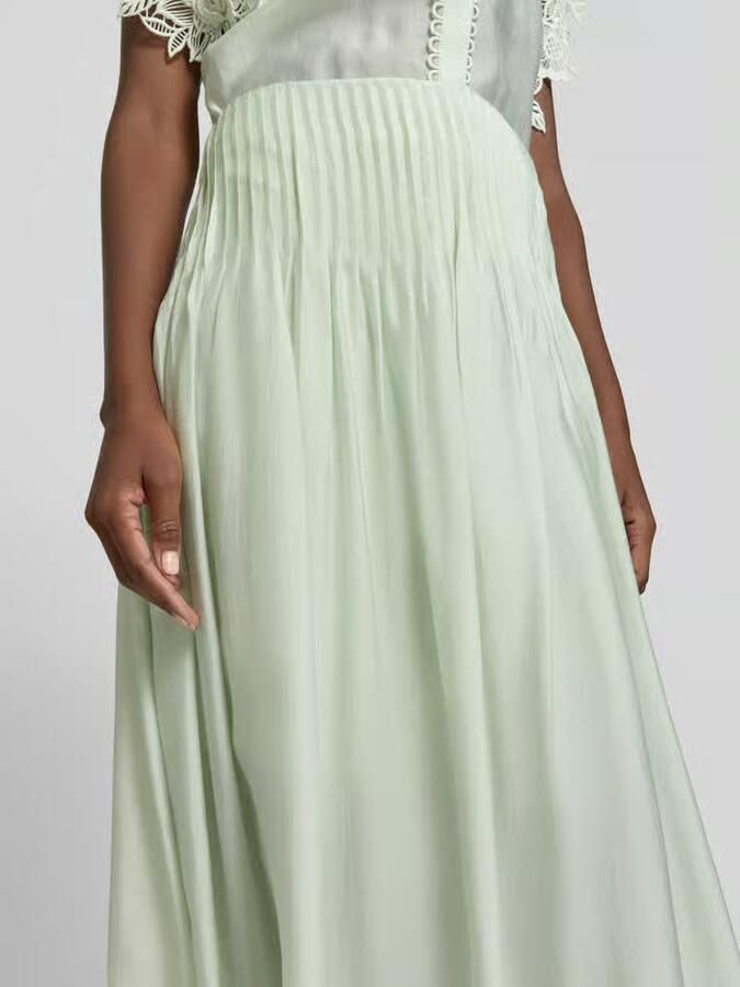 Cph Muse Midirok van lyocellmix met draperieën model 'MOLLY' - Foto 5