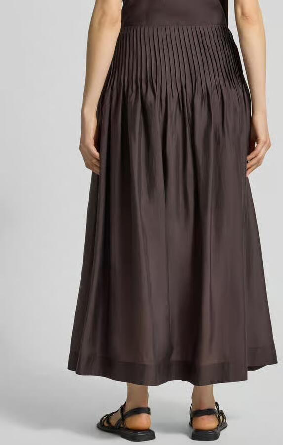 Cph Muse Midirok van lyocellmix met draperieën model 'MOLLY' - Foto 4