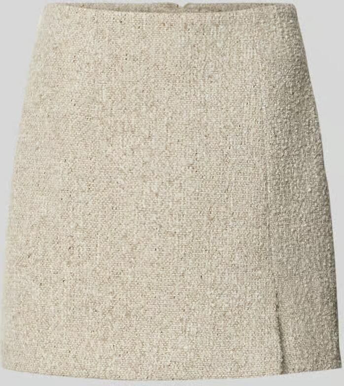 Cph Muse Minirok met wol in bouclé-look model 'BUCCO'