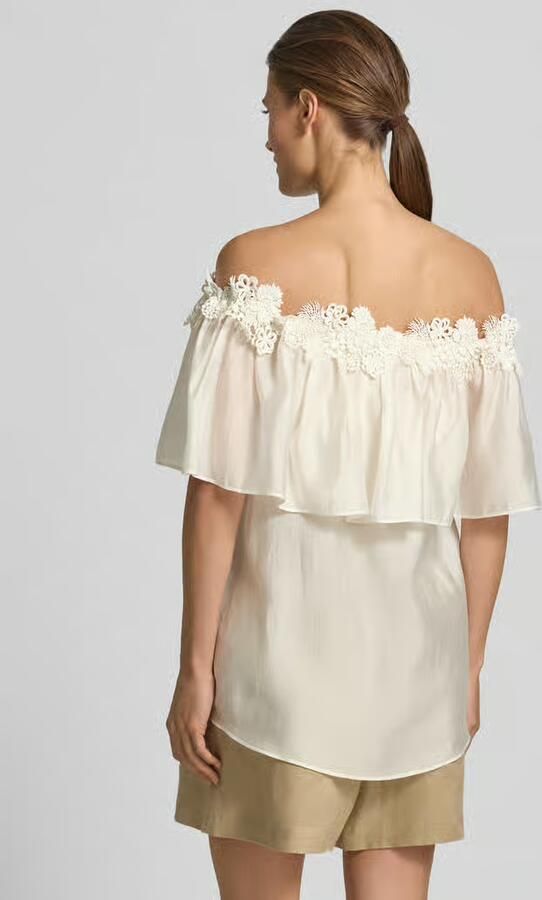 Cph Muse regular fit blouse in off-shoulder-look model 'MOLLY' - Foto 3