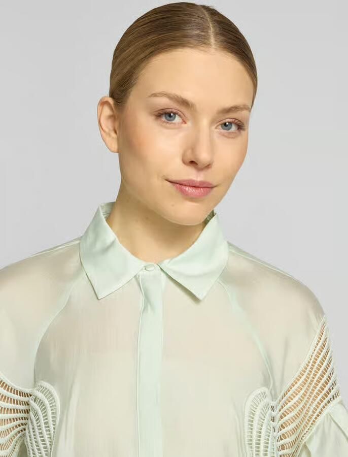 Cph Muse regular fit blouse met verborgen knoopsluiting model 'MOLLY'