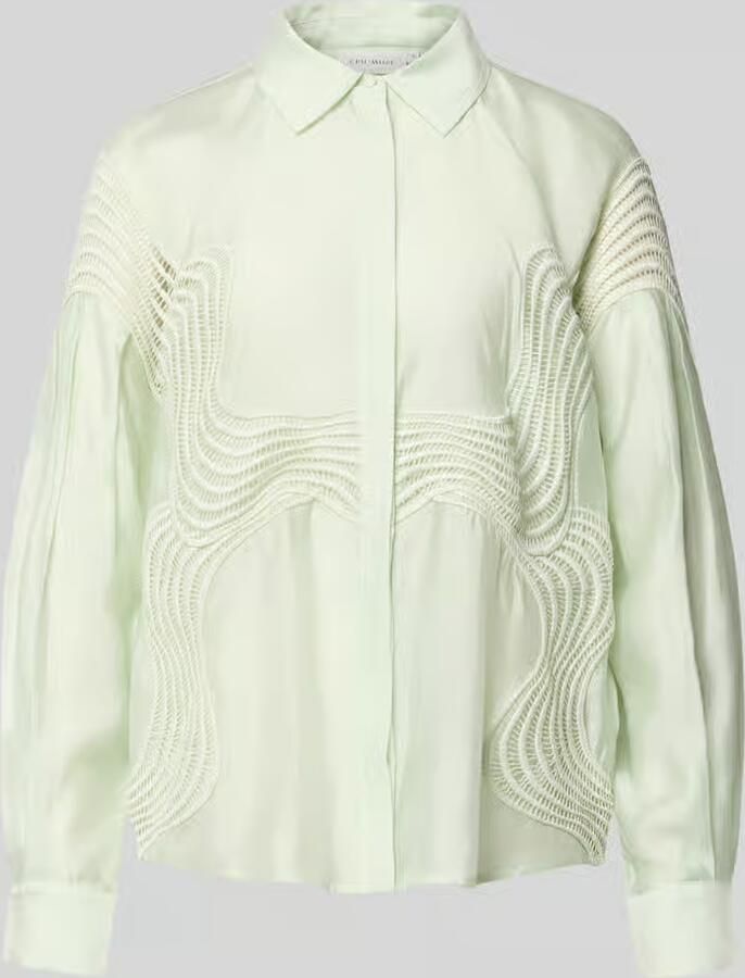 Cph Muse regular fit blouse met verborgen knoopsluiting model 'MOLLY' - Foto 2