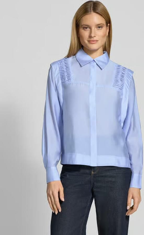 Cph Muse Regular fit blouse met verborgen knoopsluiting model 'MOLLY' - Foto 8