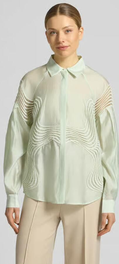 Cph Muse regular fit blouse met verborgen knoopsluiting model 'MOLLY' - Foto 4