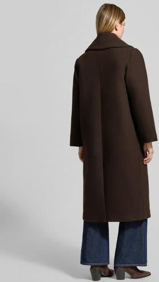 Cph Muse Regular fit lange jas van wolmix model 'FOUZ' - Foto 7