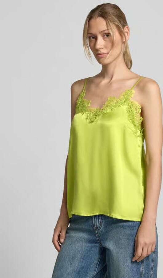Cph Muse Regular fit top van viscosemix met zijde-aandeel model 'Silia' - Foto 2