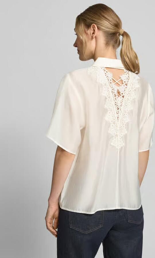 Cph Muse relaxed fit overhemdblouse van lyocellmix model 'Molly' - Foto 3