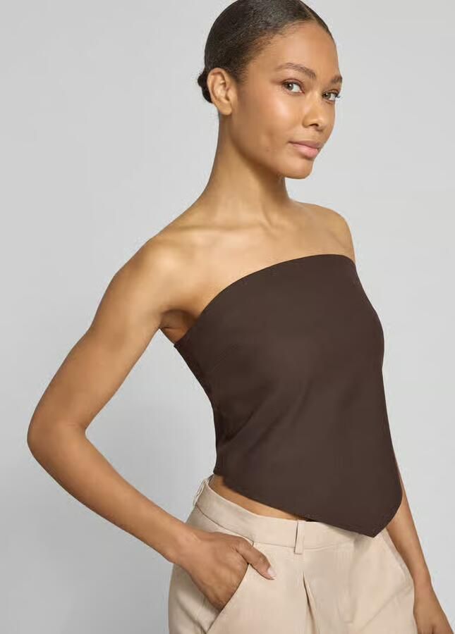 Cph Muse Slim fit blousetop in off-shoulder-look model 'RAVNA'