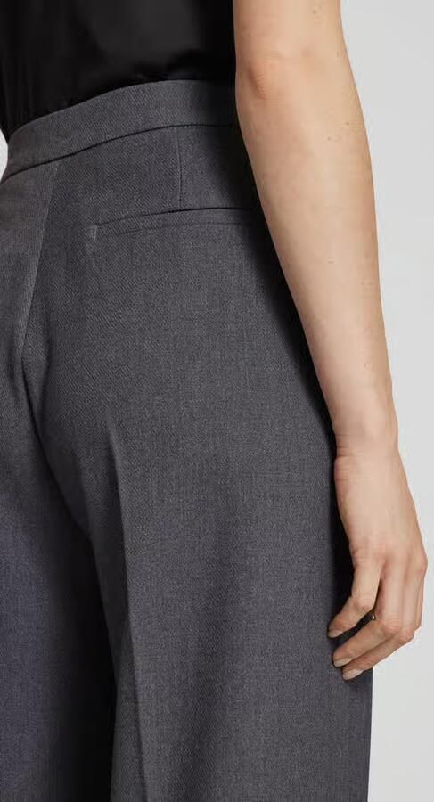 Copenhagen Muse Stoffen broek in gemêleerde look