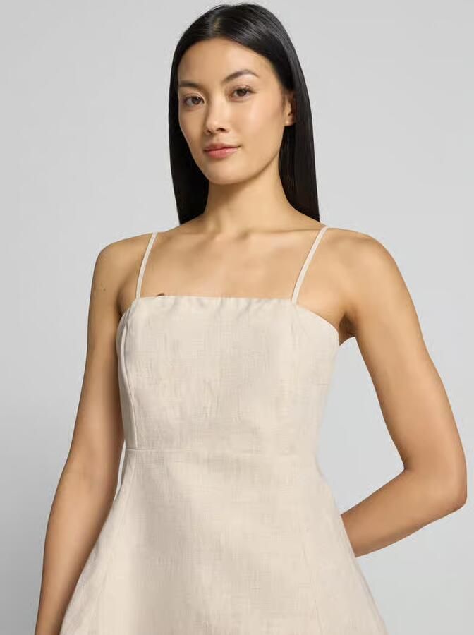 Cph Muse Top van lyocell-mix met linnen en viscose model 'Teni' - Foto 2