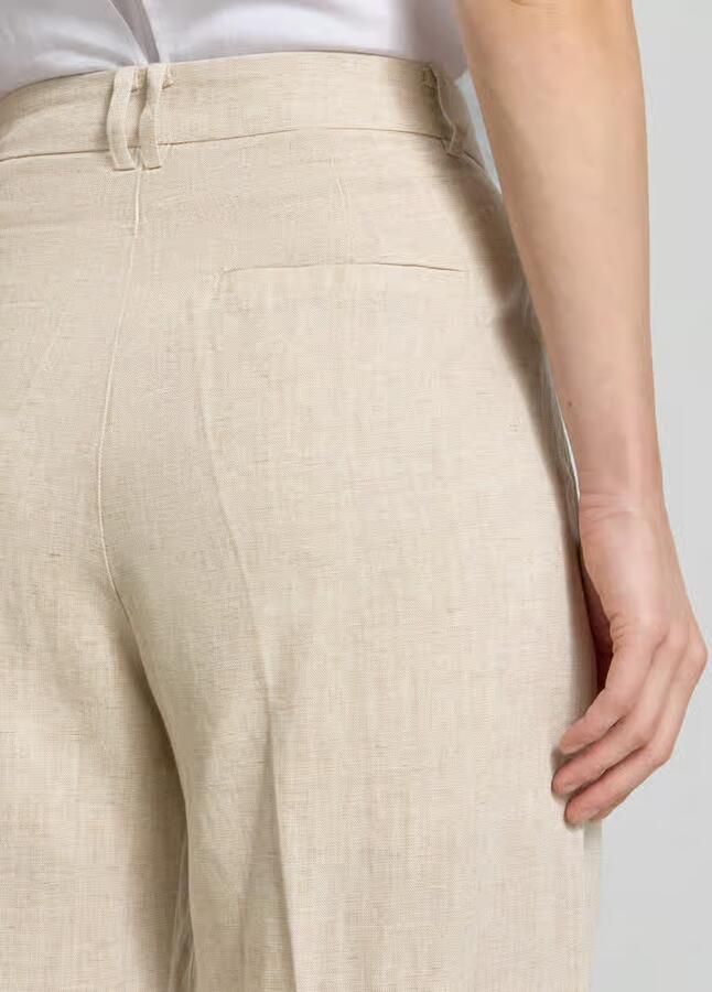 Cph Muse Wide fit stoffen broek van lyocellmix model 'Teni'