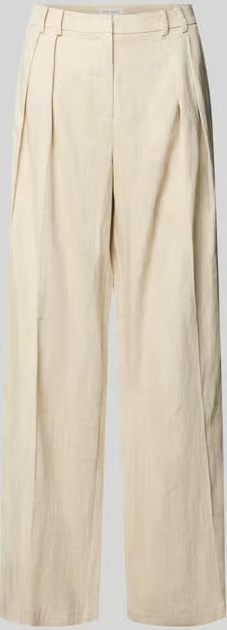 Cph Muse Wide fit stoffen broek van lyocellmix model 'Teni' - Foto 2