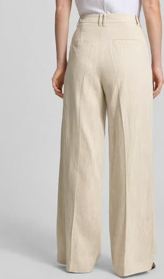 Cph Muse Wide fit stoffen broek van lyocellmix model 'Teni'