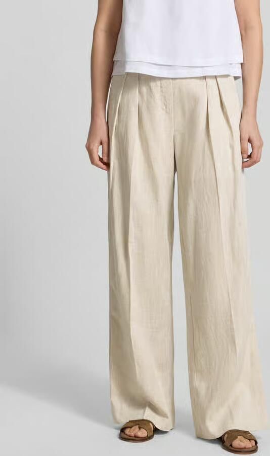Cph Muse Wide fit stoffen broek van lyocellmix model 'Teni' - Foto 3