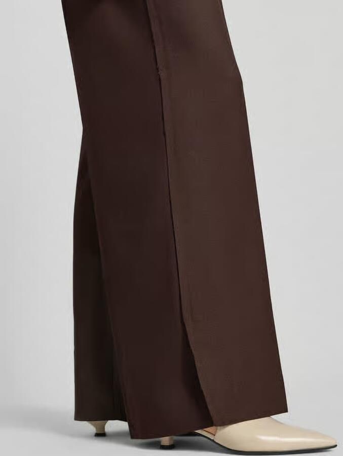 Cph Muse Wide leg broek met persplooien model 'RAVNA'
