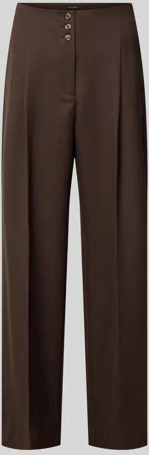 Cph Muse Wide leg broek met persplooien model 'RAVNA' - Foto 2