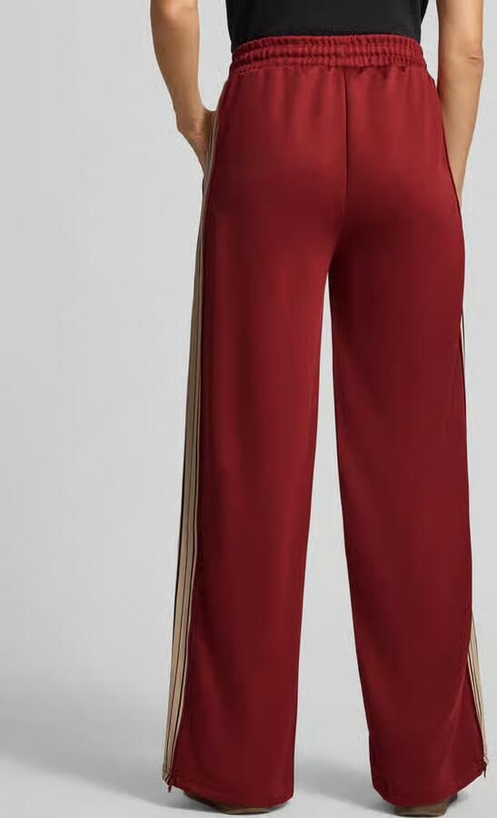 Copenhagen Muse Wide leg sweatpants met tunnelkoord model 'ADA' - Foto 4