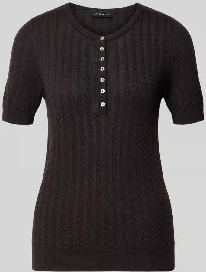 COPENHAGEN MUSE Dames Tops & T-shirts Cmeadie-pullover Donkergrijs - Foto 5