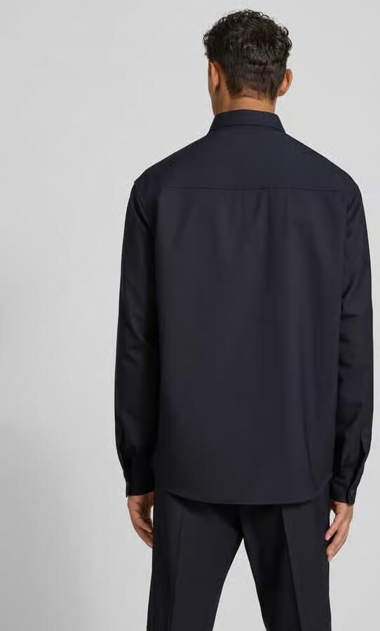 CRUNA Regular fit overhemdjack met borstzakken model 'Osaka'