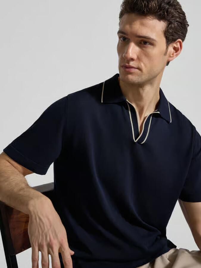 Cruna Regular fit Poloshirt van Katoen