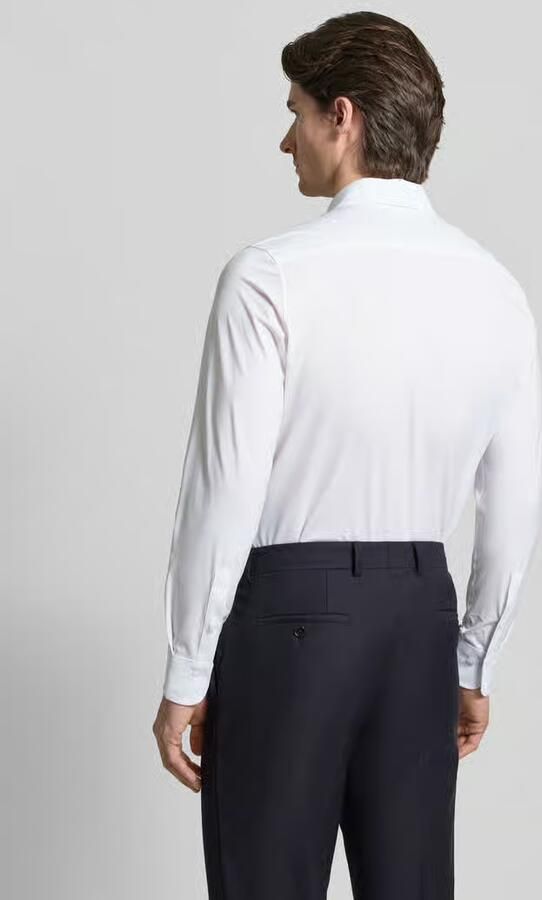 Cruna Slim fit Zakelijk-Hemd met Knoopsluiting - Foto 2