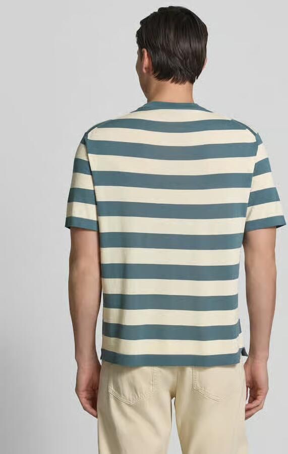 Cruna T-shirt met geribbelde ronde hals - Foto 2