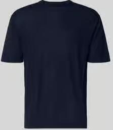 Cruna T-shirt met geribde ronde hals