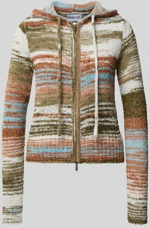 Daisy street Vest met capuchon model 'CINNAMON'