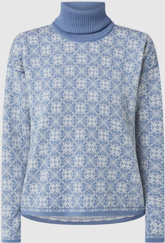 Dale of Norway Gebreide pullover met all-over motief model 'FRIDA'