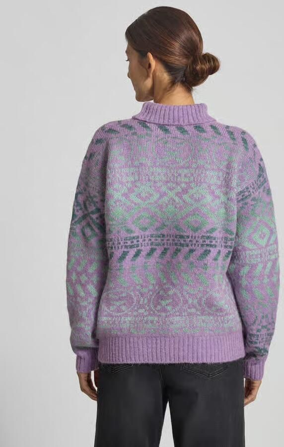 Dale of Norway Regular fit coltrui met alpaca-gehalte model 'Highland'