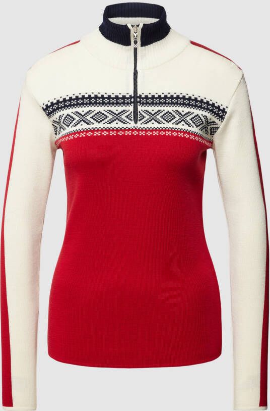 Dale of Norway Gebreide pullover in colour-blocking-design model 'Dystingen'