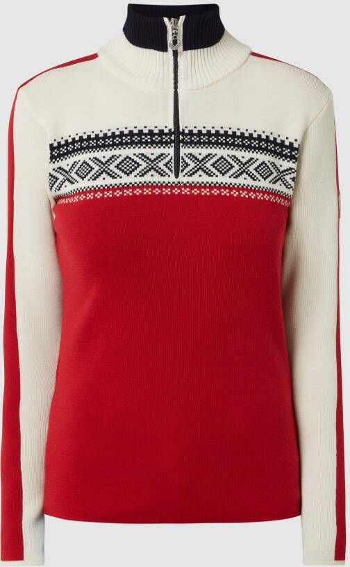 Dale of Norway Gebreide pullover in colour-blocking-design model 'Dystingen'