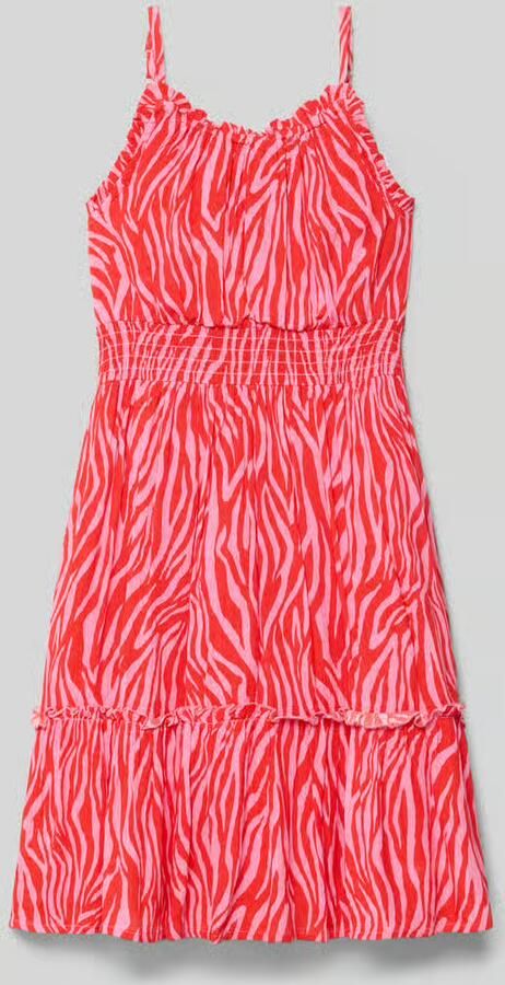 DANAMADE Jurk van viscose in all-over look - Foto 2