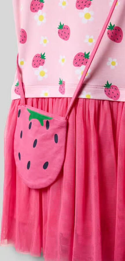 DANAMADE regular fit jurk met motiefprint