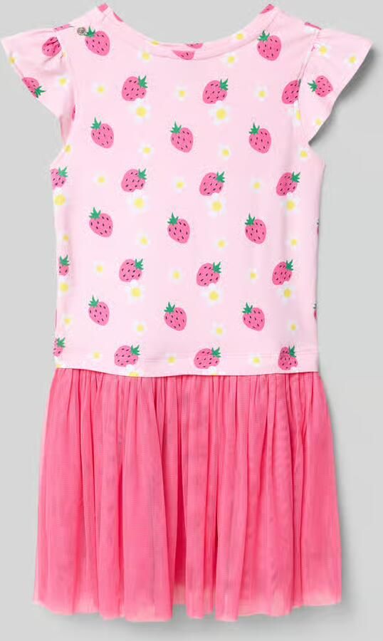 DANAMADE regular fit jurk met motiefprint