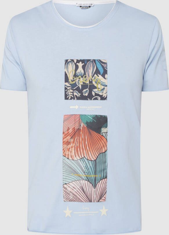 DANIELE ALESSANDRINI T-shirt met applicaties
