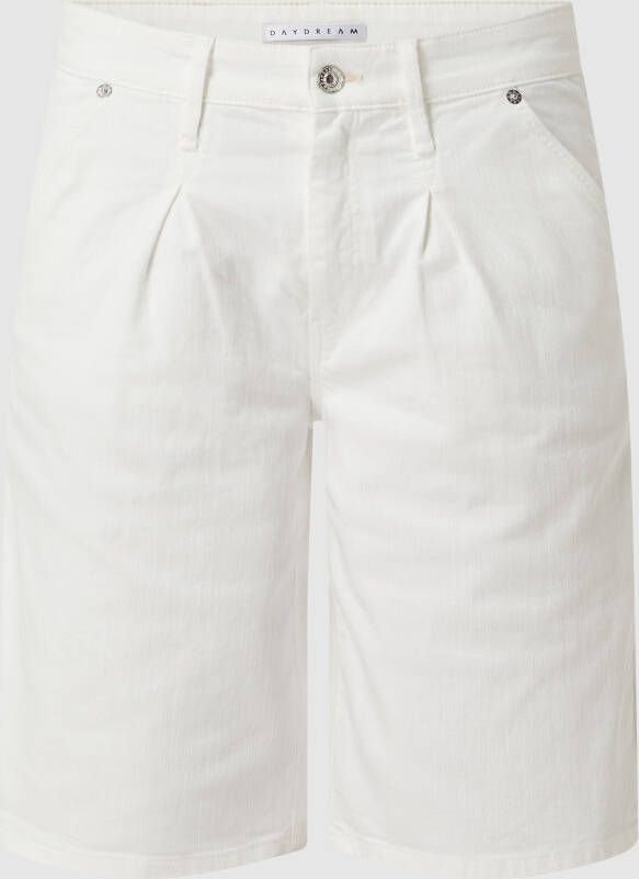 Daydream Jeansbermuda met stretch model 'Slouchy'
