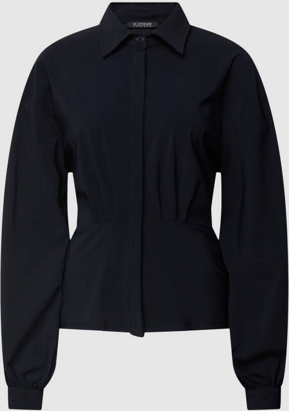 D´Etoiles Casiope Blouse met blinde knoopsluiting model 'Endure'