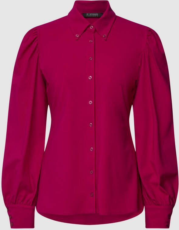 D´Etoiles Casiope Blouse met pofmouwen model 'Doris'