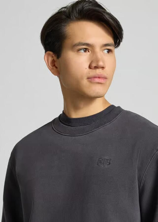 DEUS EX MACHINA Sweatshirt met labelstitching en ronde hals - Foto 2