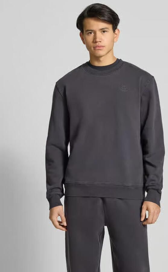 DEUS EX MACHINA Sweatshirt met labelstitching en ronde hals - Foto 3