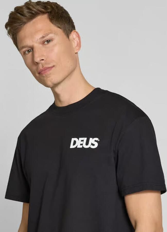 DEUS EX MACHINA T-shirt met labelprint - Foto 2