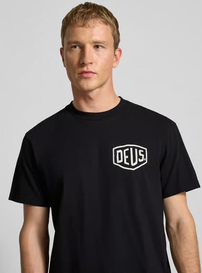 DEUS EX MACHINA T-shirt met logo en ronde hals - Foto 2