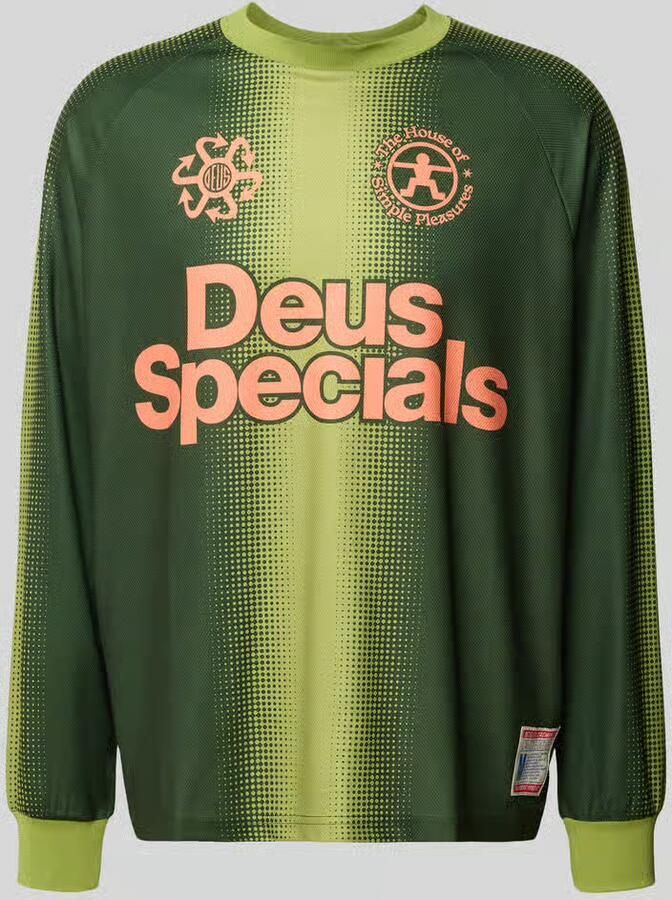 DEUS EX MACHINA Tricot met labelprint en ronde hals - Foto 2