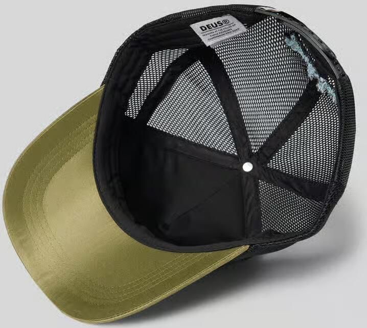 DEUS EX MACHINA Trucker-pet met labelbadge model 'Luxx'