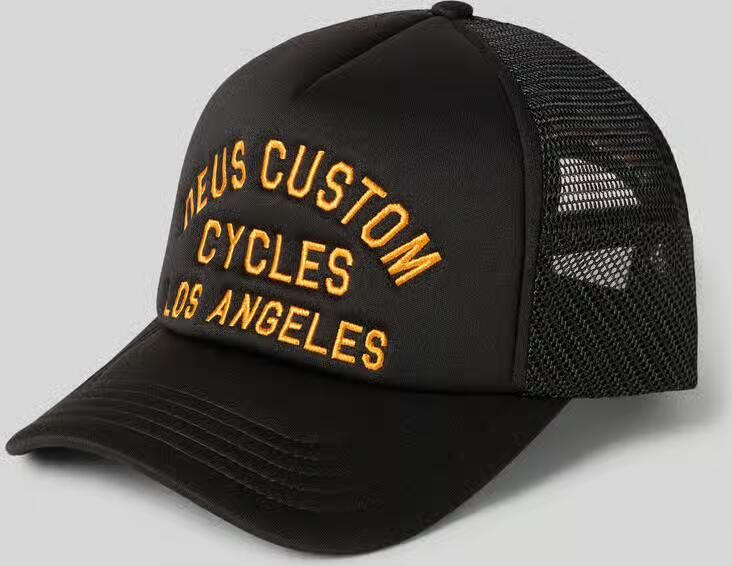 DEUS EX MACHINA Trucker-pet met labelstitching model 'CITADEL'