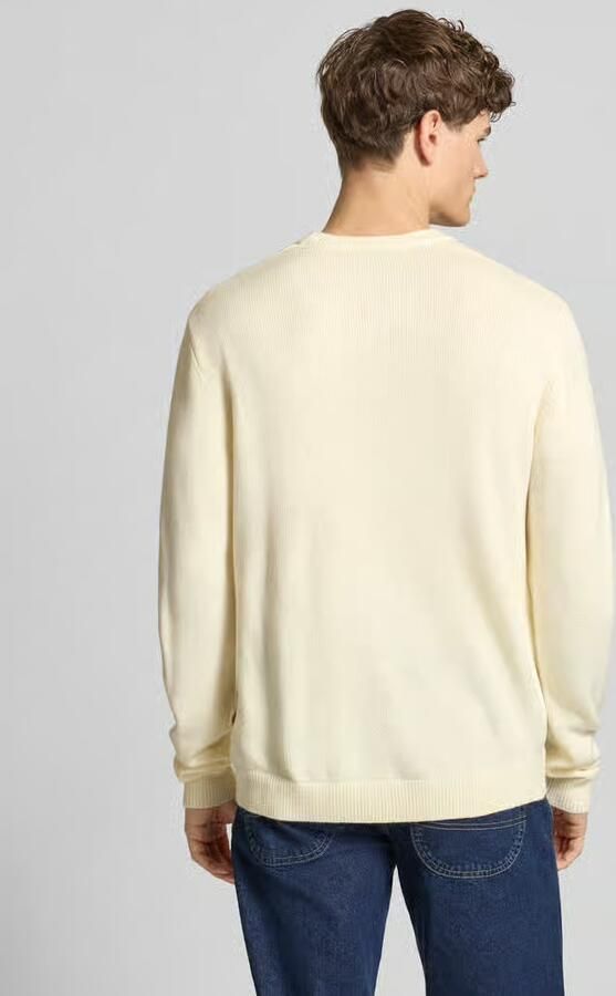 Dickies Gebreide pullover met logo en ronde hals