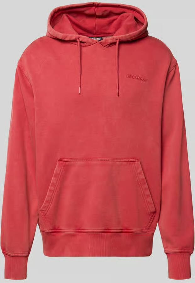 Dickies Hoodie met labelstitching en kangoeroezak - Foto 2
